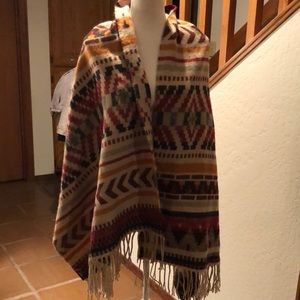 Beautiful big wool scarf/wrap